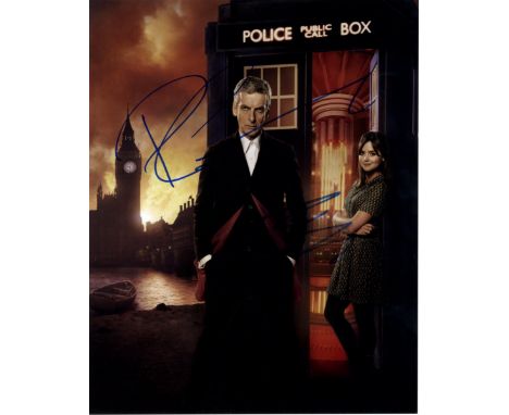 DOCTOR WHO: Selection of signed 8 x 10 photographs and slightly larger, a few signed postcard photographs and cards etc., by 