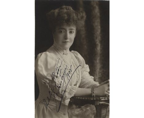 OPERA: Selection of vintage signed postcard photographs and a few slightly larger by various opera singers including Adelina 