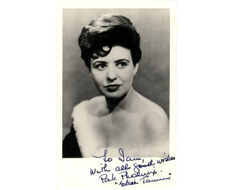ENTERTAINMENT: Selection of signed postcard photographs and slightly larger, a few signed cards, some letters, signed hardbac