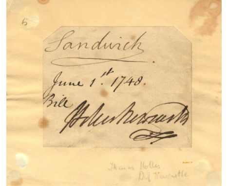 BRITISH PRIME MINISTERS: A good selection of signed clipped pieces and Free Front envelope panels by various British Prime Mi