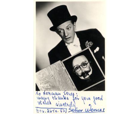 ENTERTAINMENT: Selection of vintage signed postcard photographs and slightly smaller, a few slightly larger etc., by various 