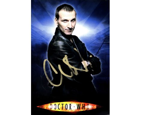 DOCTOR WHO: Selection of signed colour postcard photographs and slightly larger, by various cast members of the television se