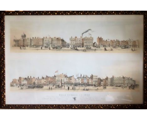 John Mc Gahey colour lithograph depicting Dale Street. App. 55 x 85cm

Appears in reasonable used condition 