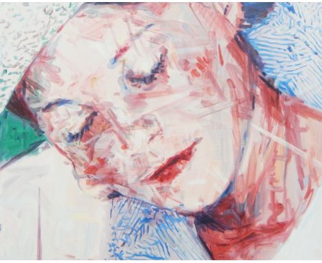 Liam O'Connor 
Oil on canvas 
Portrait of boy sleeping, 80cm x 65cm (unframed)
