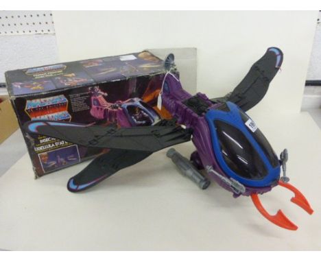 Boxed Mattel Master of the Universe Fright Fighter in good condition, box missing one end flap