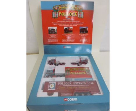 Boxed Ltd edn Corgi CC99130 Scotlands Finest - Pollock set