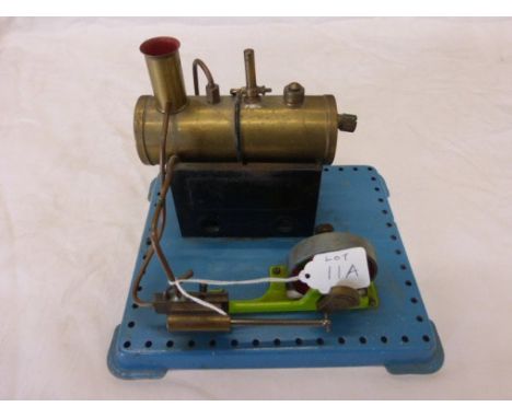 Vintage Meccano Stationary Steam Engine