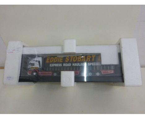 Cased & sealed Corgi Modern Trucks 75201 Eddie Stobart ERF Curtainside