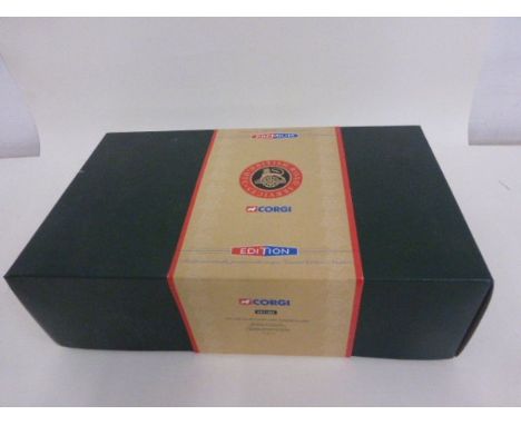 Boxed Corgi Premium Edition British Road Services CC11605 Leyland (LAD) Comet Low Loader & Load with certificate