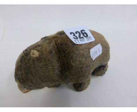 Vintage clockwork Japanese Bear