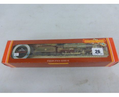 Boxed OO gauge Hornby BR Class B17 Leeds United engine and tender