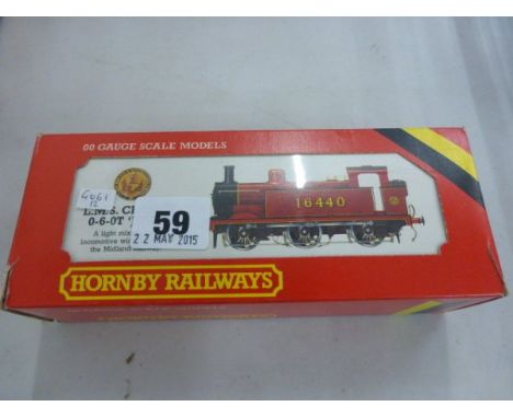 Boxed OO gauge Hornby LMS Class 3F 0-6-0T 'Jinty' engine