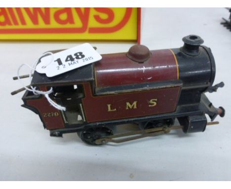 Hornby O Gauge LMS Engine in Maroon Livery