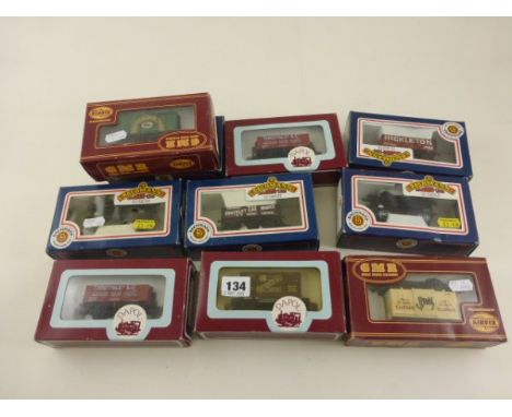 Five Boxed OO Gauge Bachmann Wagons Including ESSO Petroleum Black and Five Boxed Airfix GMR Wagons Including Tate & Lyle (10