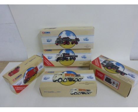 Five boxed Road Transport from Corgi all relating to Brewery's including 97318 Websters, 97370 Federation Brewery, 97917 Watn