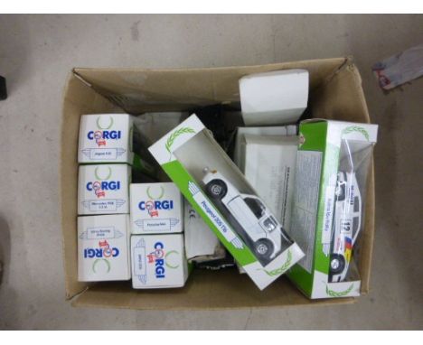 Seven boxed Corgi Mobil vehicles plus other boxed die cast