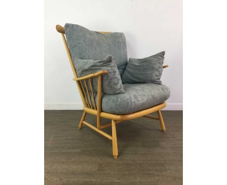 ERCOL COMB-BACK EASY CHAIR