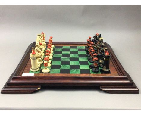 Aztec Chess Set 12.5 X 12.5 Inspired by the 