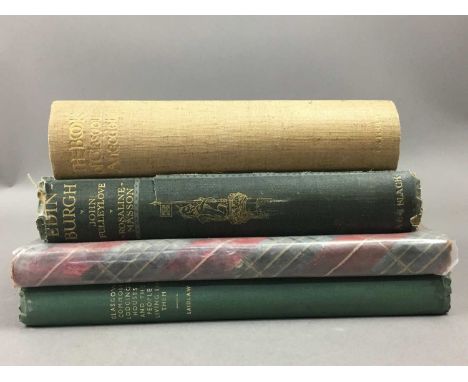 COLLECTION OF VINTAGE SCOTTISH BOOKS,including Quaint Bits of Old Glasgow in 1885 with illustrations by David Small