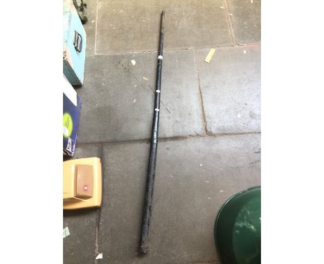 Vintage snooker cue in metal case 