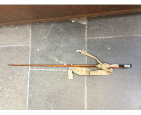 Vintage E Kerry of Lockton split cane fly Rod 