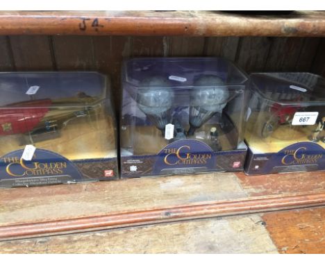 3 Golden Compass figures 