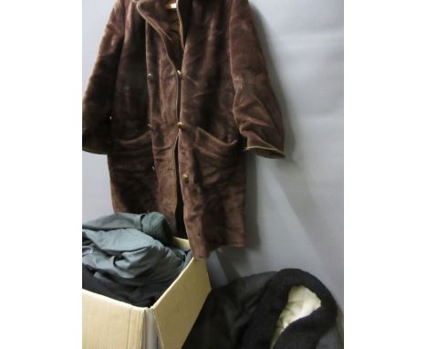 Quantity of various ladies vintage overcoats etc. (from The Harold Wilson Sale, Life of a Prime Minister) 