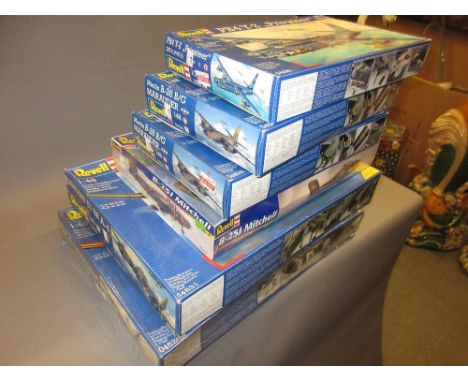 Quantity of Revell various large scale modelsYes they are complete and sealed 