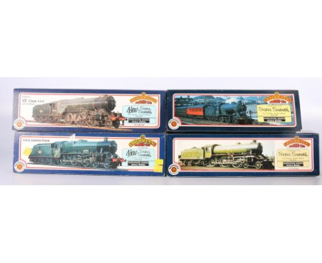 Bachmann Branchline OO gauge model railways including 2-6-2 tender locomotive 60838 BR green, 4-6-0 Strang Steel tender locom