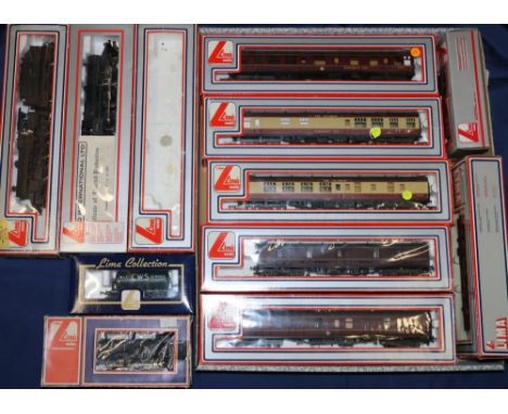 Lima Models OO gauge model railways including 204814A5 4-6-0 tender locomotive 42760 BR black boxed, 4-6-0 tender locomotive 