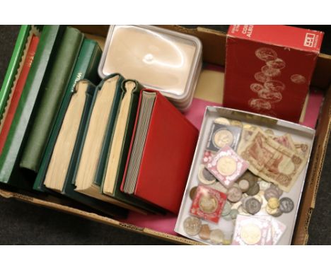 GB stamp collection including around 470 Vic 1d penny reds, imperf, plates and stars, Geo V 5s seahorse red and 2/6 brown, US