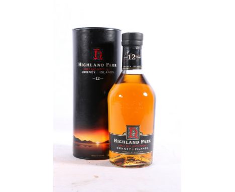 HIGHLAND PARK 12 year old single malt Scotch whisky, distilled and bottled by James Grant and Company of Kirkwall, Orkney, ol