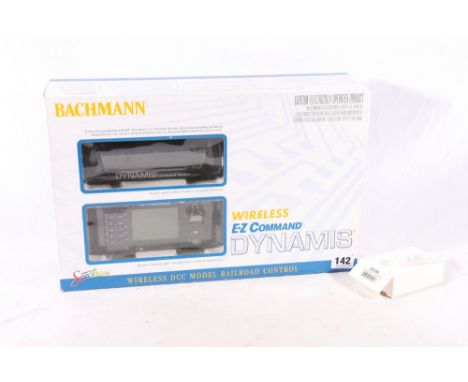 Bachmann OO gauge model railway 36505 wireless EZ Command Dynamis DCC model railroad control boxed and 36558 DCC Decoder boxe