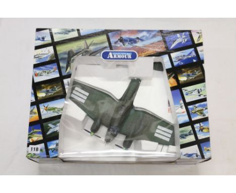 Franklin Mint Armour Collection 1:48 scale diecast metal aeroplane model B11E198 Heinkel 111 Battle of Britain, boxed 