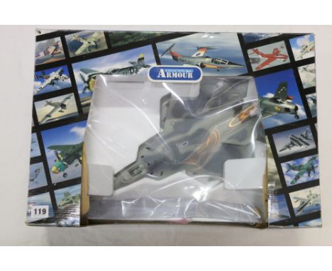 Franklin Mint Armour Collection 1:48 scale diecast metal aeroplane model B11E366 F22A Raptor 01, boxed 