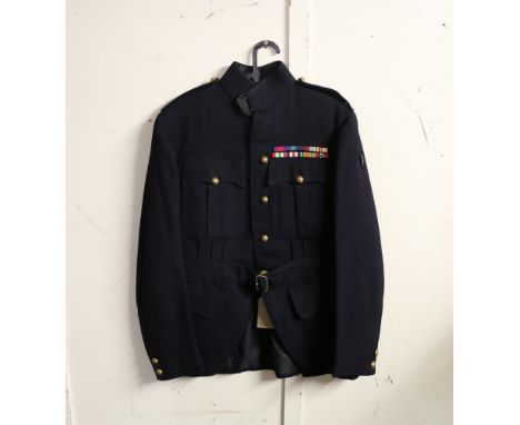 British Army dress uniform jacket having William Anderson and Son Ltd of Edinburgh and Glasgow label "Bert Pearson Esq 151224