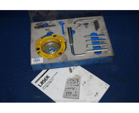 A boxed "Laser" Ford Duratorq Diesel Engine Timing Tool kit for 2.0/2.4 D, 1.4 TDci, 2.0 TD and TDci.