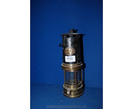 An A.E. Thomas Williams, Aberdare Miner's Lamp no. 409