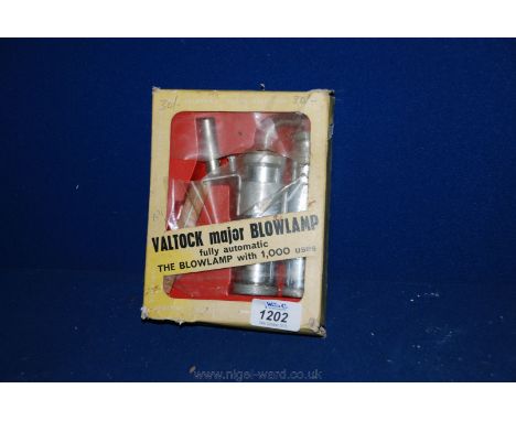 A Valtock 'Major' Blow lamp