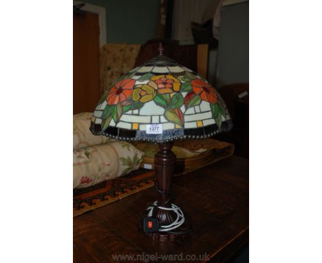 A modern Tiffany style Table Lamp