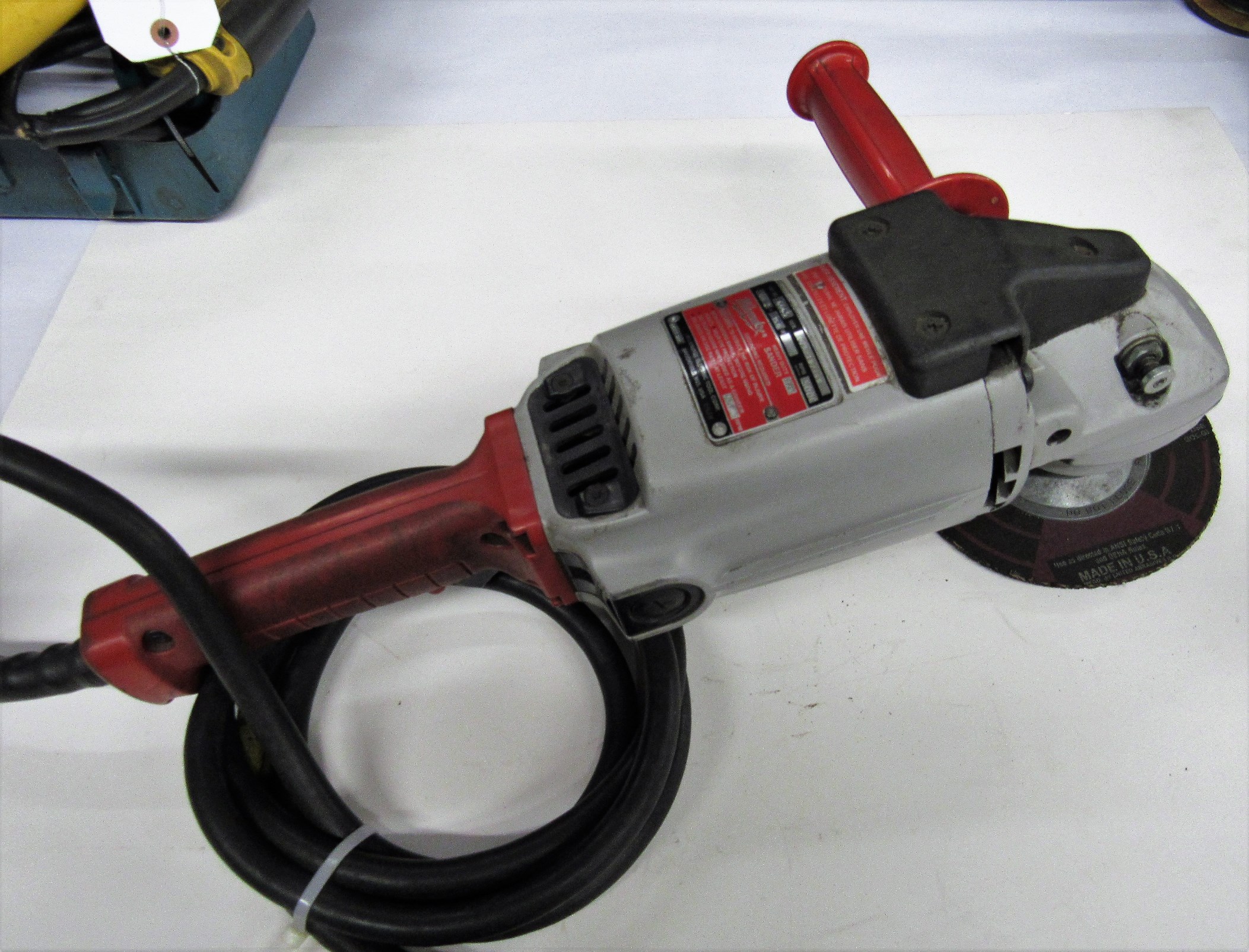 7"/9" Milwaukee Cat.6065 5000 RPM Disc Grinder/Sander