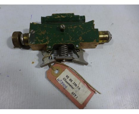 A CLINOMETER SIGHT MARK IV DATED 1945 