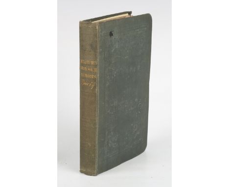 GEOLOGY. - H.T. De La BECHE (editor and translator.) A Selection of Geological Memoirs Contained in the Annales Des Mines, wr