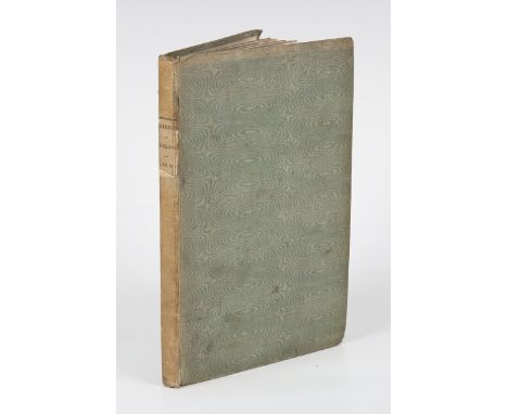 SPORT. - John CAIRNIE. Essay on Curling and Artificial Pond Making. Glasgow: W.R. M'Phun, 1833. First edition, 8vo (218 x 135