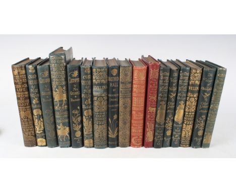 ELIOT, George. Scenes of Clerical Life. London: Macmillan and Co., 1906. 8vo (178 x 118mm.) 16 colour plates by Hugh Thomson 