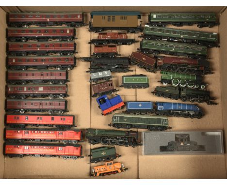 Bachmann, Kato, Peco &amp; others. N Gauge Loco's &amp; Rolling Stock. To include 3-6-2 BR Maroon "City of Coventry", 4-6-2 B