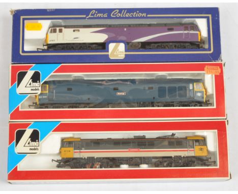 Lima OO Group of Locomotives - 205185P Class 87 '87018' "Lord Nelson", 205141 MWG Class 50 '50020' "Revenge", 204727A8 Class 