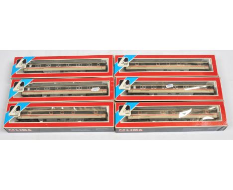 Lima OO Group of Intercity Sleeper Carriages - 6x 305369. Conditions: Generally Excellent to Excellent Plus in Good Plus Boxe