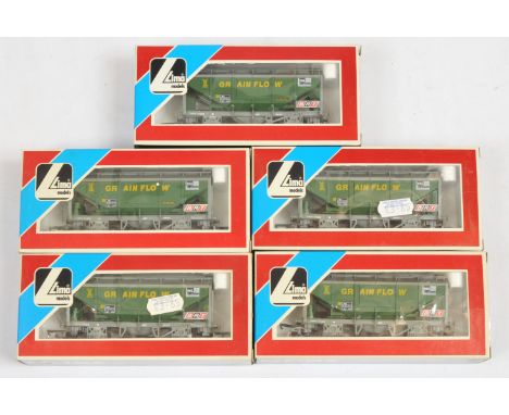 Lima OO Group of BRT PAA Wagons - 5x 305654. Conditions: Excellent Plus to Near Mint in Excellent Plus Boxes.&nbsp;