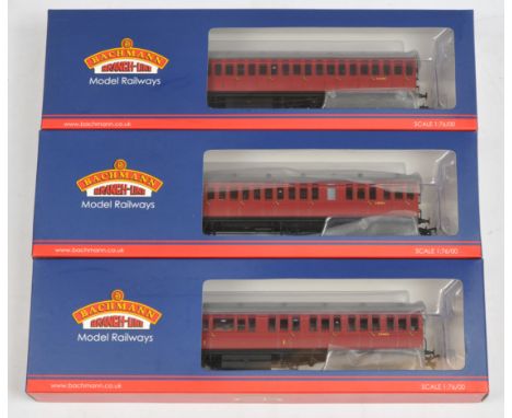 Bachmann Branchline OO group of SE&amp;CR Birdcage Coaches - 39-602, 39-612 and 39-622. Conditions: Generally Excellent Plus 